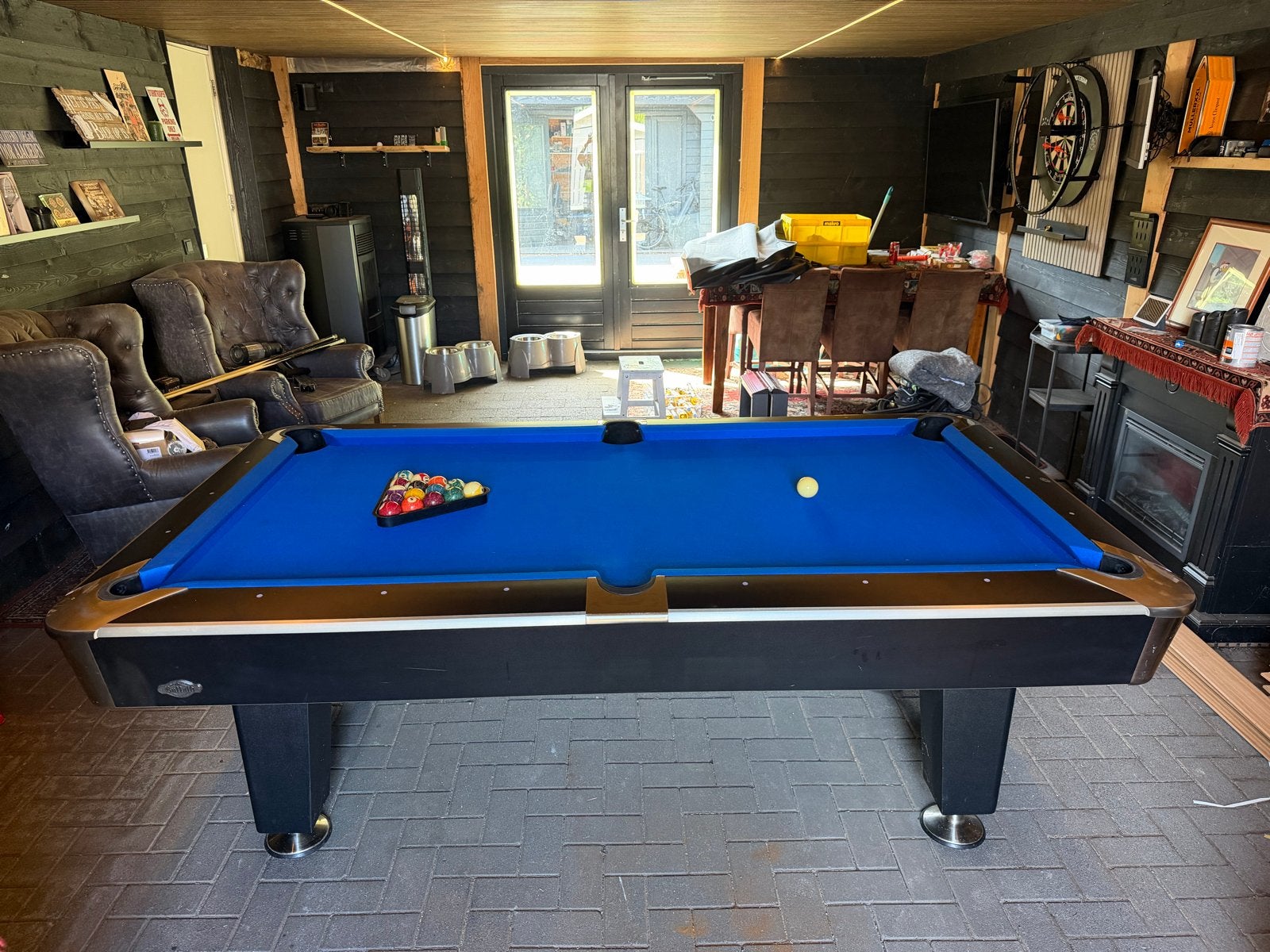 Buffalo pooltafel, Ophalen, Gebruikt, Pooltafel