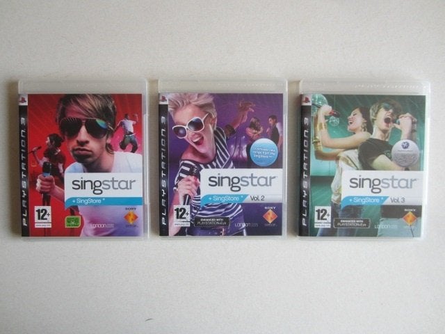 PS3 * Singstar Sing Star 1 of 2 of 3 * Playstation 3, Spelcomputers en Games, Games | Sony PlayStation 3, Muziek, Nieuw, Ophalen of Verzenden