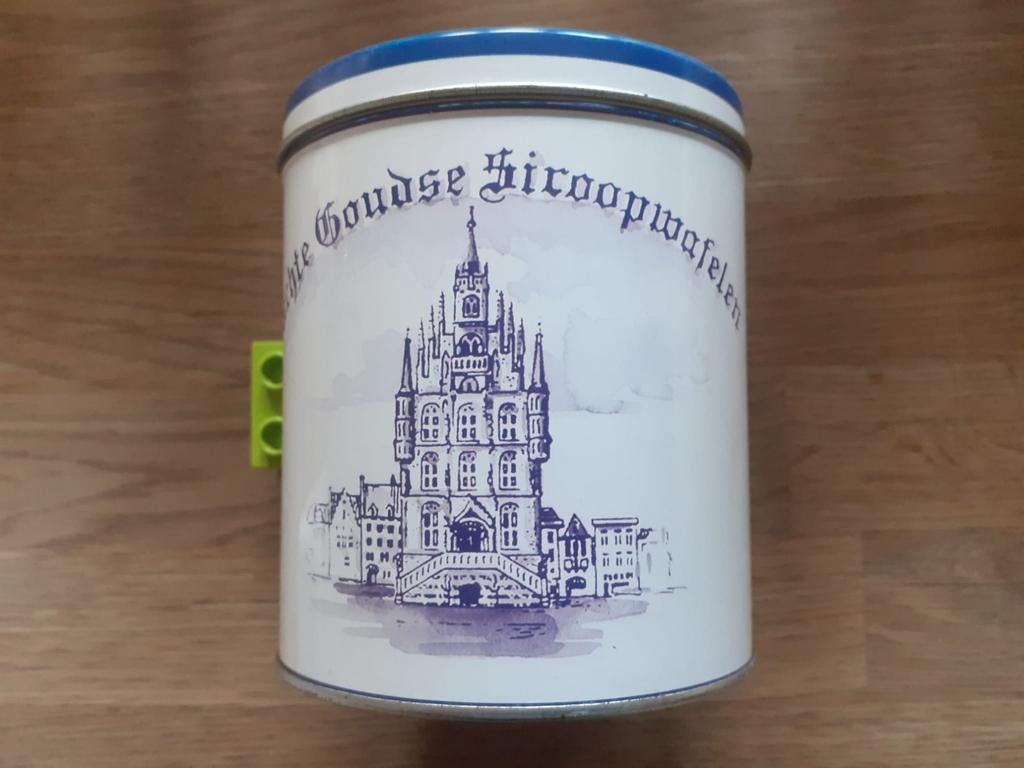 Blik Goudse stroopwafels., Ophalen of Verzenden