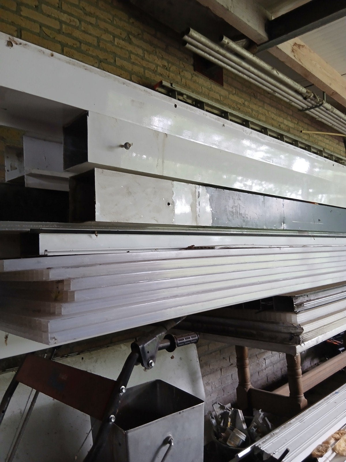 Afdak polycarbonaat, Ophalen, Veranda