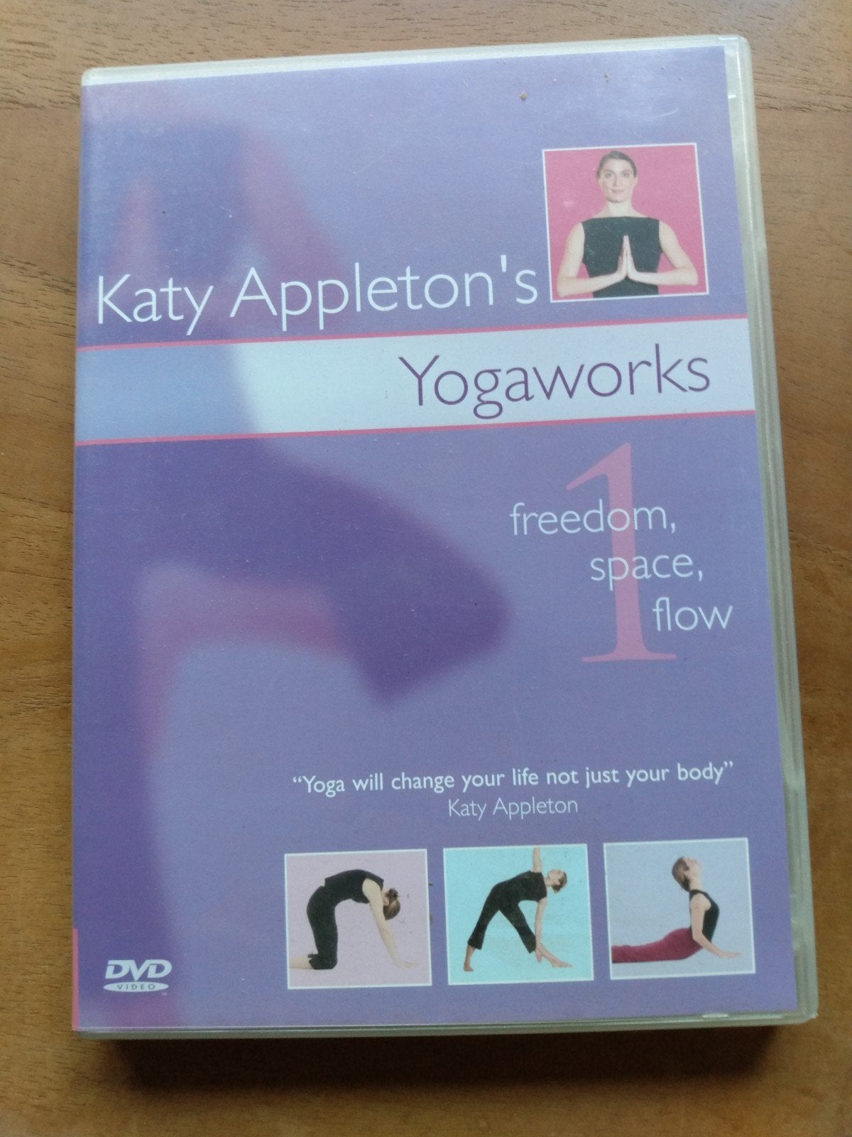 Katy Appletons Yogaworks DVD, Alle leeftijden, Ophalen of Verzenden, Zo goed als nieuw, Cursus of Instructie