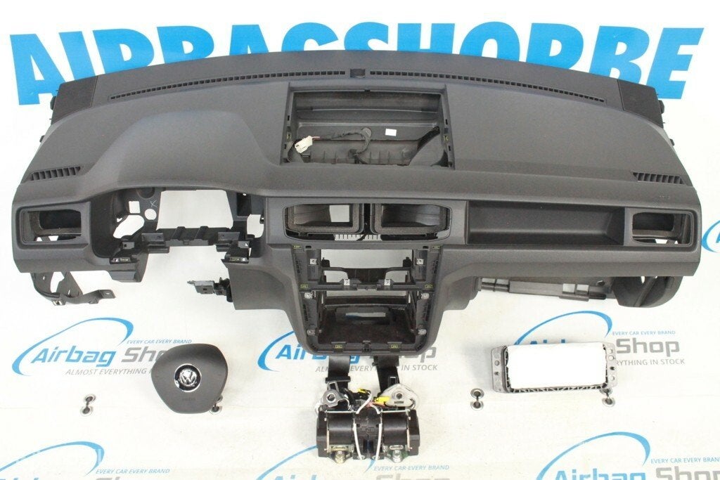 Airbag set Dashboard opbergvak Volkswagen Caddy 2015-2020, Gebruikt, Ophalen of Verzenden