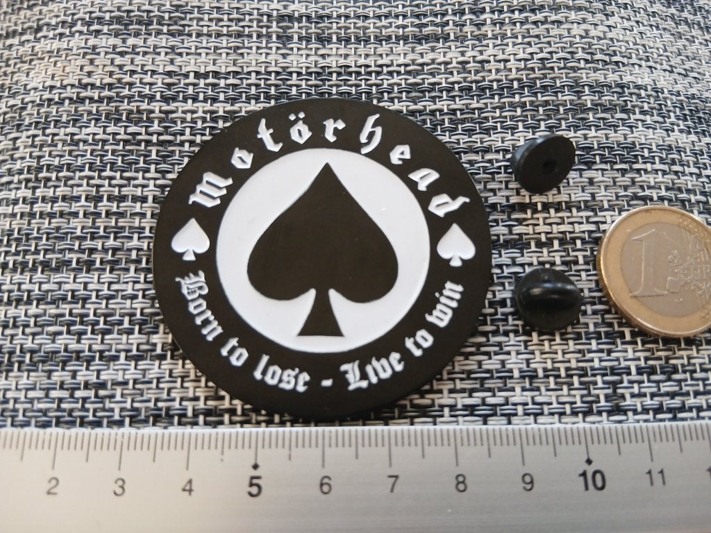 Motorhead vrij  mooie nieuwe born to lose pin badge speld, Ophalen of Verzenden, Nieuw, Overige typen