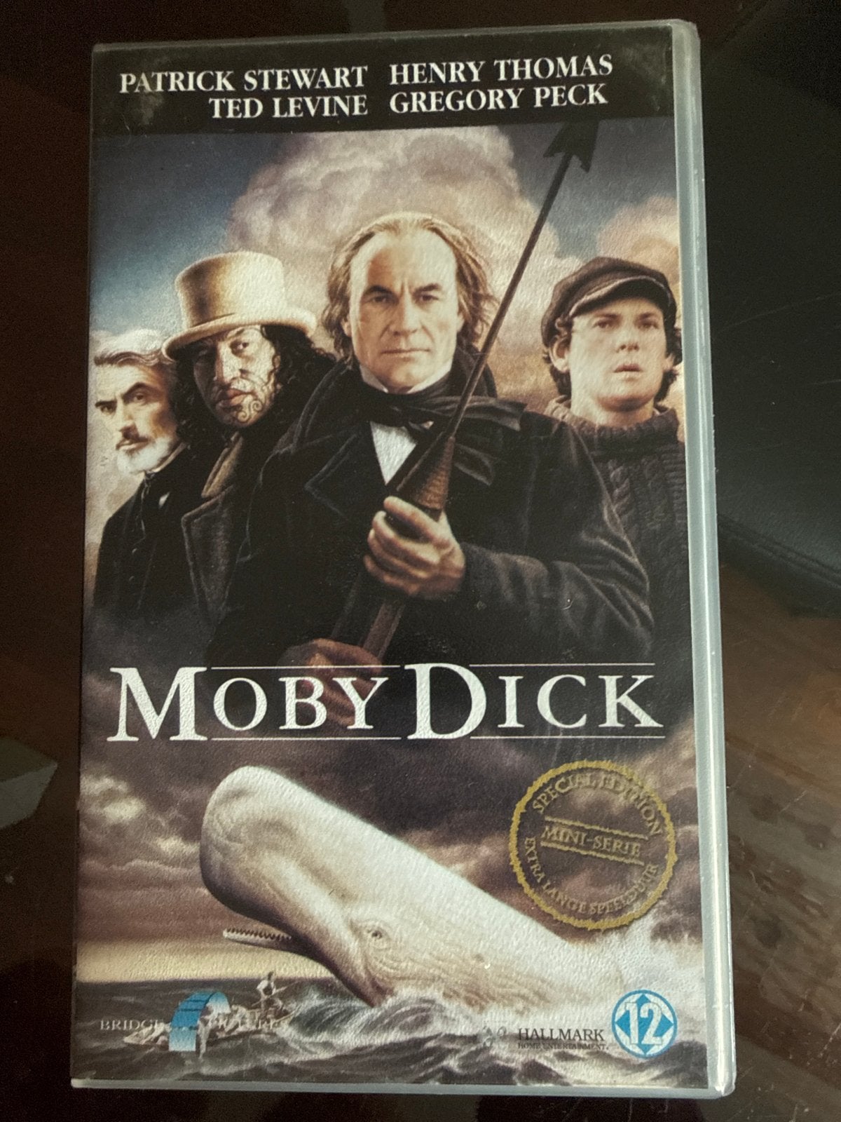 Moby Dick VHS - Special Edition Mini-Serie (Nederlands onder, Nederlands ondertiteld, Gebruikt, Ophalen of Verzenden, Actie en Avontuur