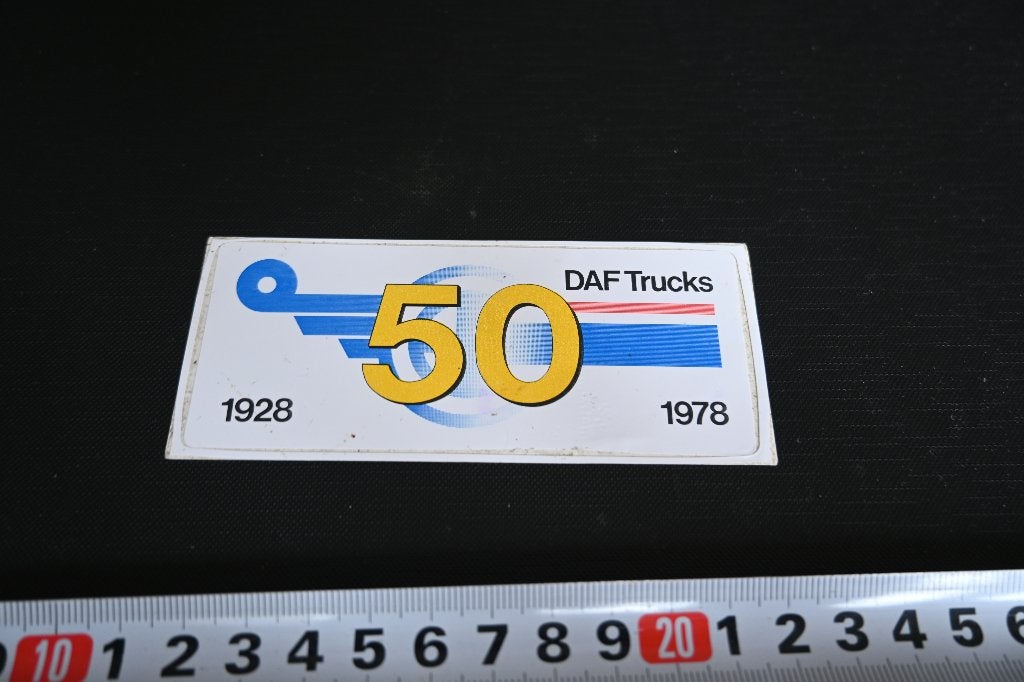 sticker EHV  DAF Trucks 50 Jaar  1928 - 1978, Ophalen, Zo goed als nieuw