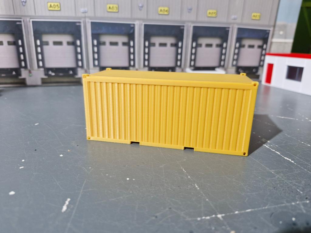 Schaft container 3d geprint mooi als lading, Hobby en Vrije tijd, Modelauto's | 1:50, Ophalen of Verzenden, Zo goed als nieuw