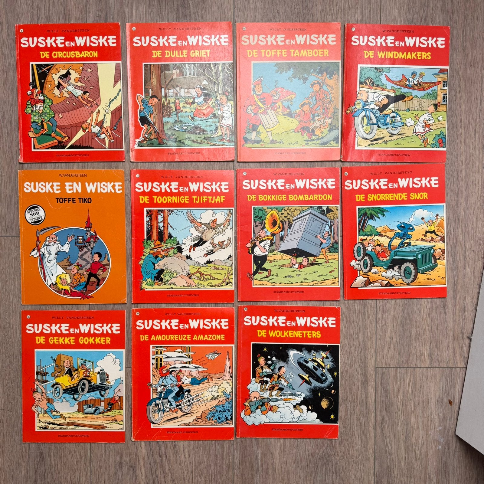 Suske en Wiske strips, Meerdere stripboeken, Ophalen of Verzenden, Zo goed als nieuw