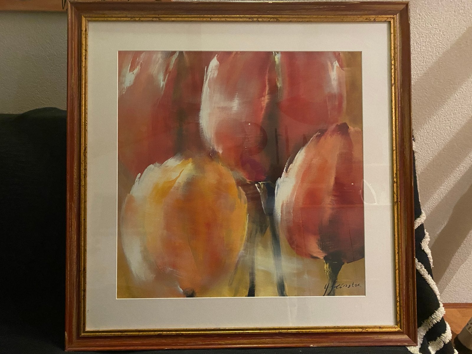 Feenstra poster in een hele mooie Lijst  83x83cm, Ophalen