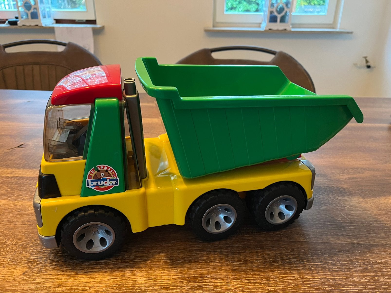 Bruder Roadmax kiepwagen, Ophalen of Verzenden, Gebruikt