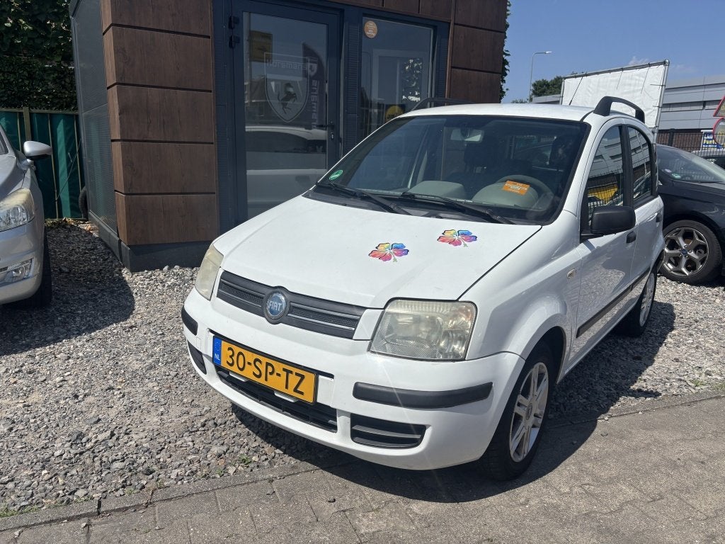 Fiat Panda 1.2 SportSound (bj 2006), Auto's, Fiat, Gebruikt, Wit, Origineel Nederlands, Handgeschakeld