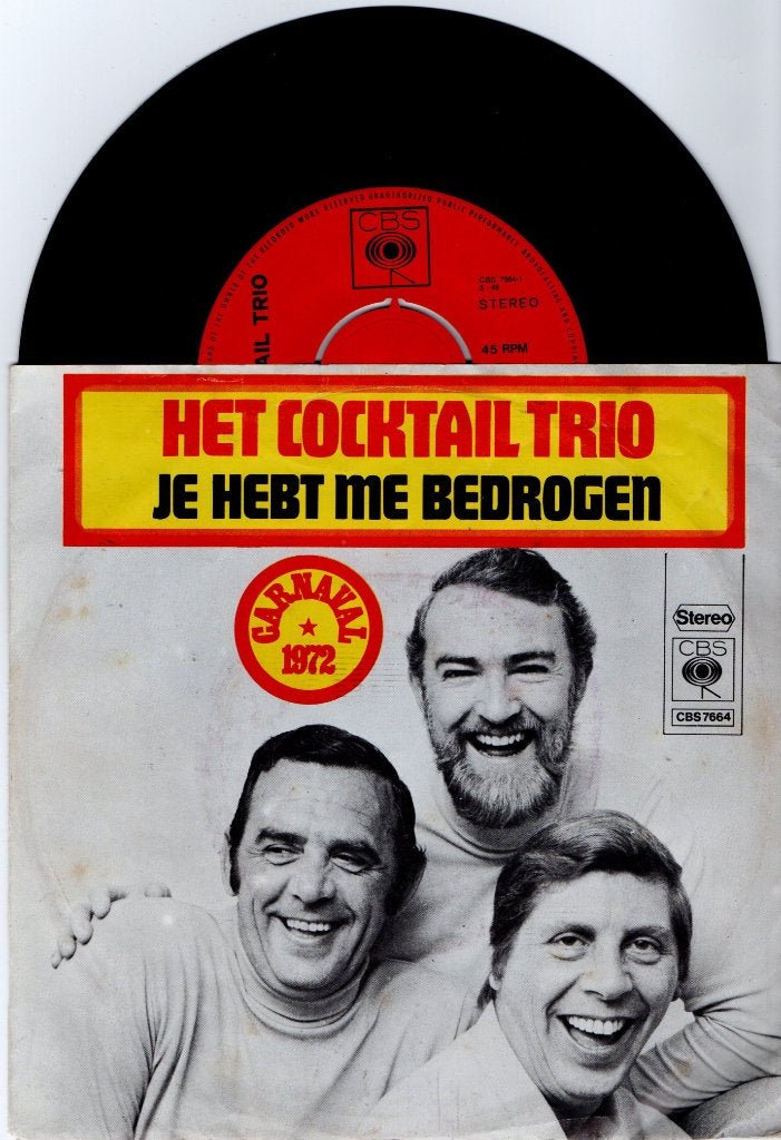 Het Cocktail Trio – Daar Bij De Waterkraan, Ophalen of Verzenden, Gebruikt, 7 inch, Levenslied of Smartlap