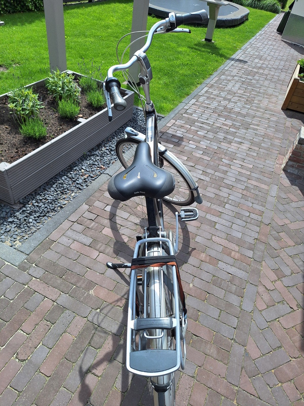 Gazelle Chamonix excellent maat 65 kleur zwart grijs, Fietsen en Brommers, Elektrische fietsen, 59 cm of meer, Ophalen, Zo goed als nieuw