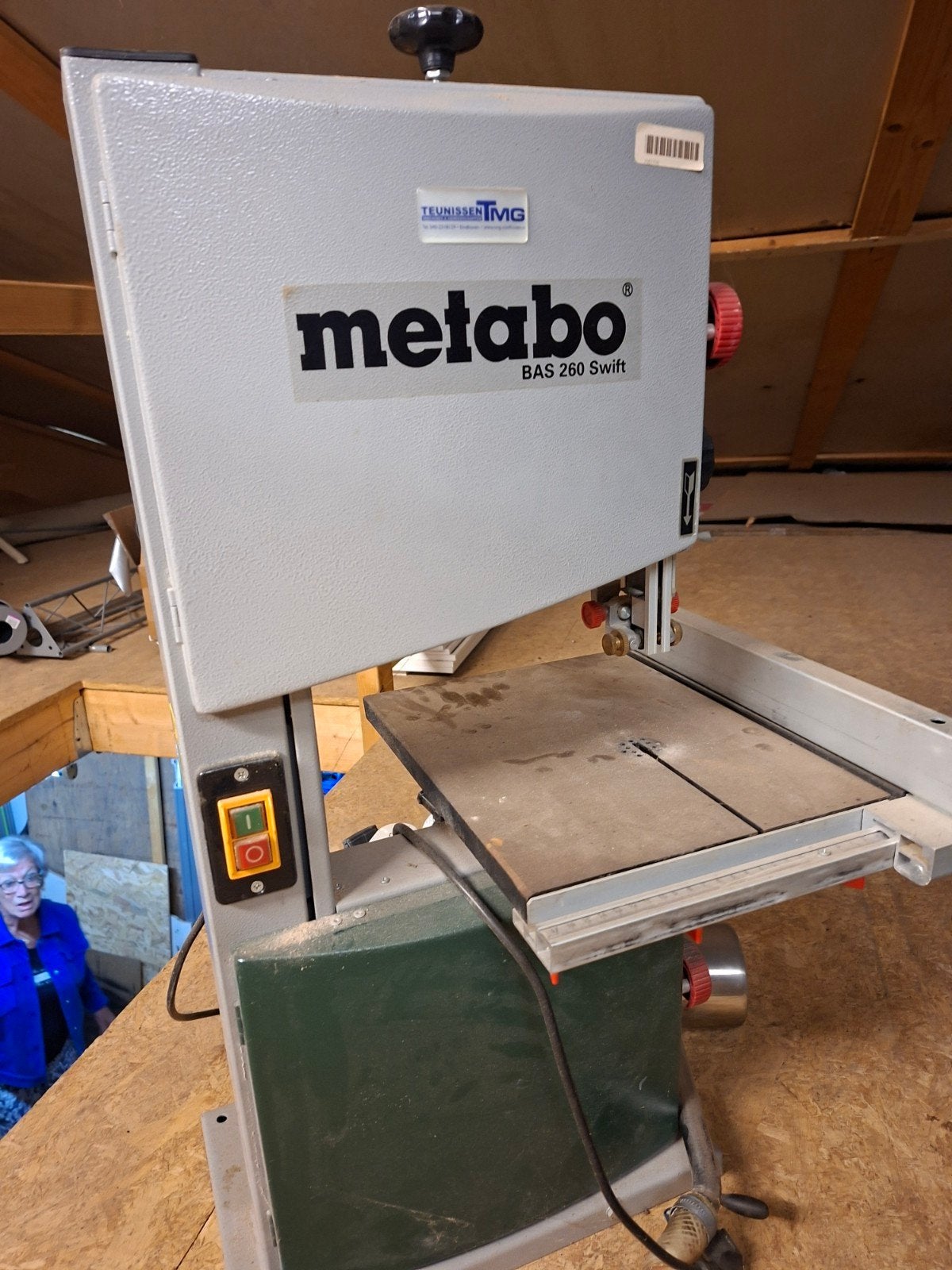 Metabo BAS 260 Swift lintzaag - Gebruikt, Gebruikt, 70 mm of meer, 600 tot 1200 watt, Ophalen of Verzenden