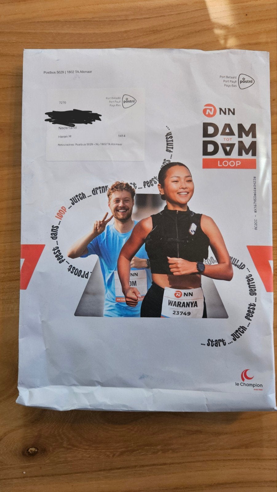 Startbewijs Dam tot Damloop 10EM 9u50 (of later!), Tickets en Kaartjes, Eén persoon, September