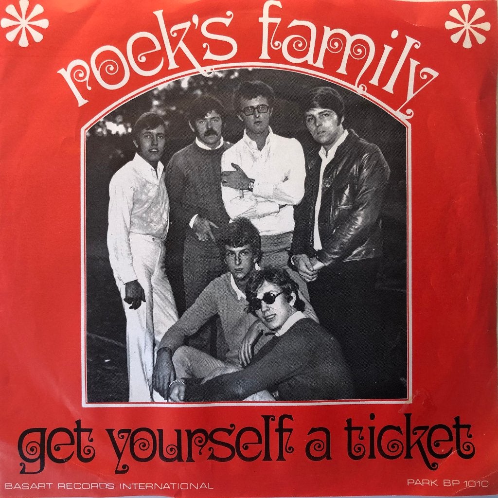 1968	Roek's Family	Get Yourself A Ticket, Fotohoes, Ophalen of Verzenden, Zo goed als nieuw, Pop