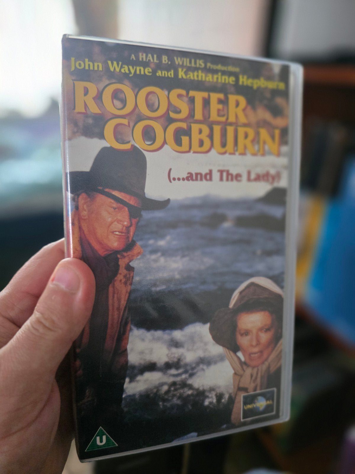John Wayne Rooster Cogburn and the Lady - UK VHS, Ophalen of Verzenden