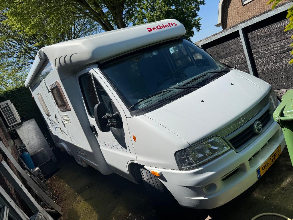 camper dethleffs advantage, Standaard zit, Luifel, Ringverwarming, Fiat