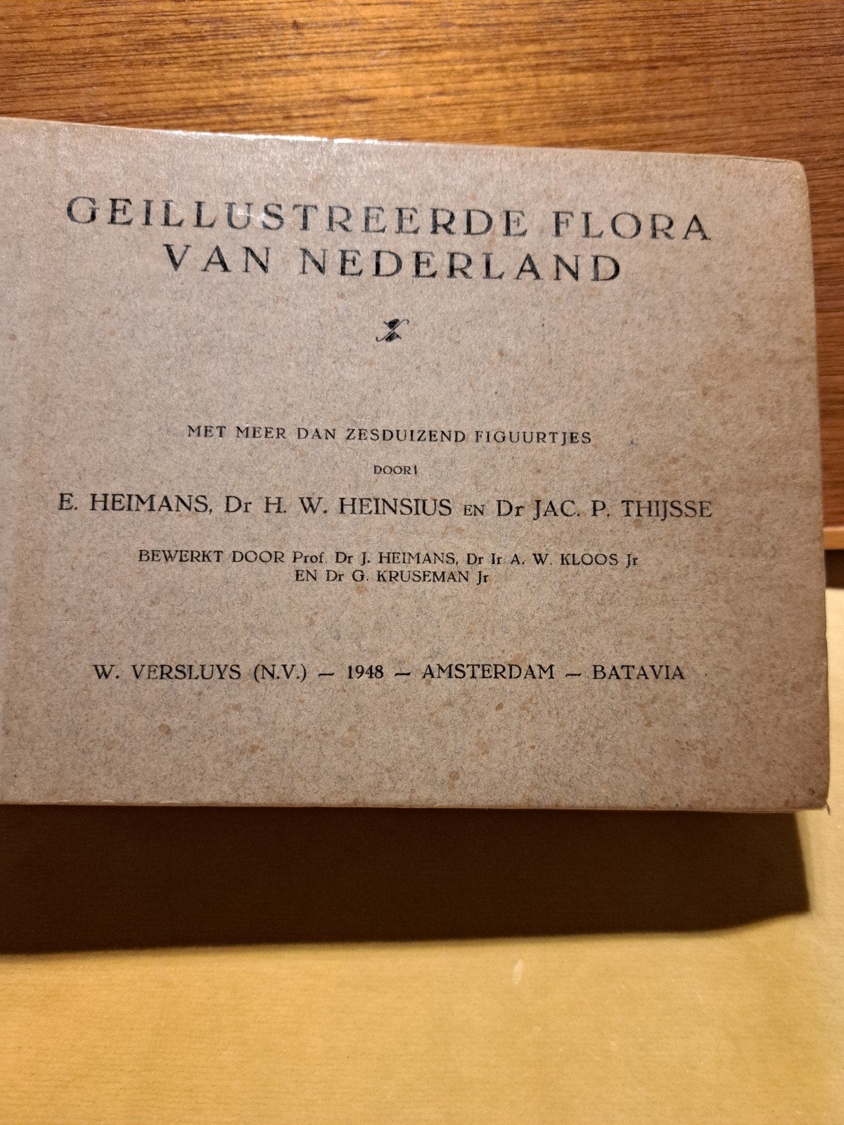 Geïllustreerde Flora van Nederland - 1948, Ophalen of Verzenden, Gelezen, E. Heimans, Dr. H.W. Heinsius en Dr. Jac. P. Thijsse