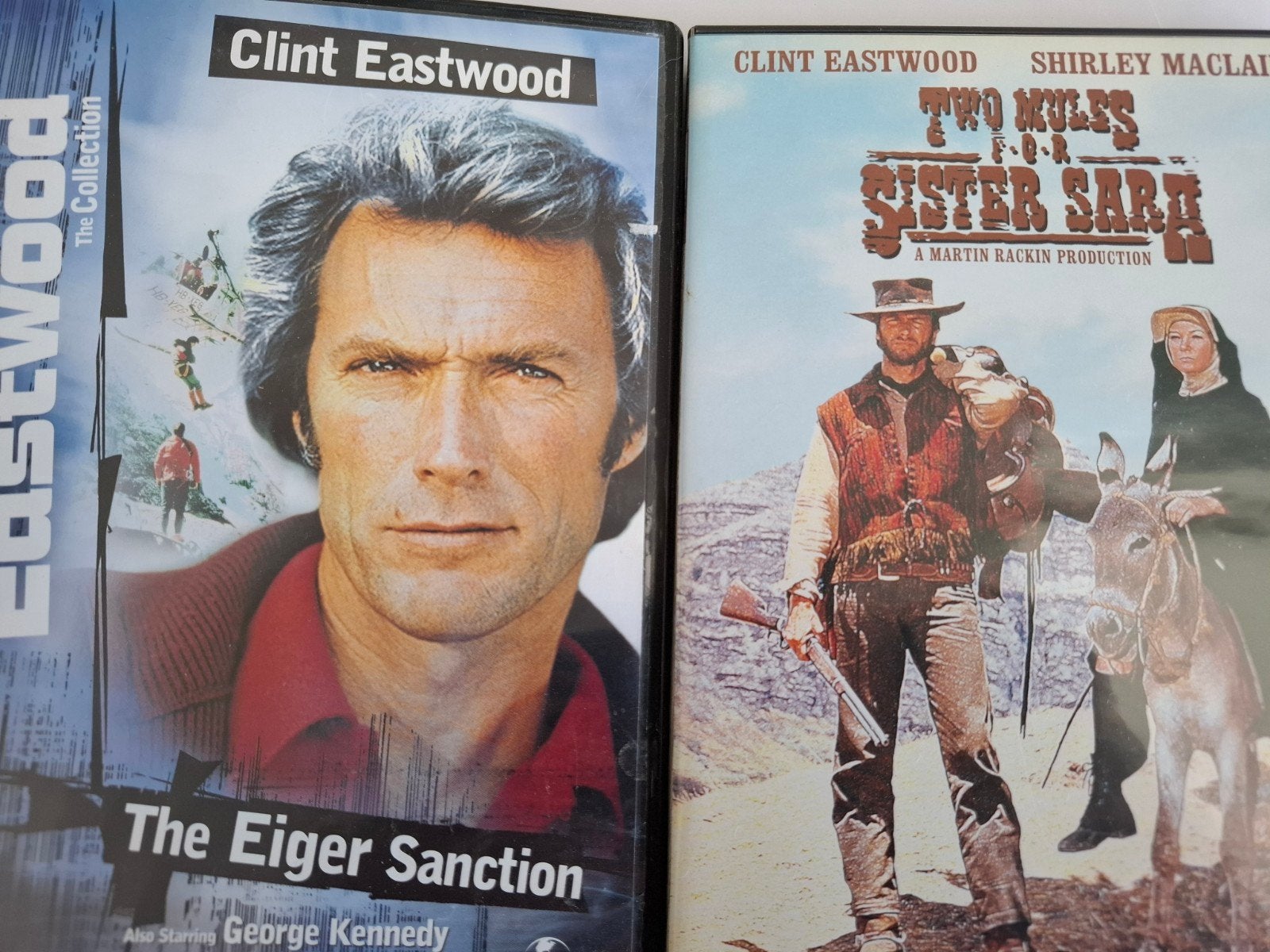 2 x Clint Eastwood, Vanaf 12 jaar, Ophalen of Verzenden, Zo goed als nieuw, Actie en Avontuur