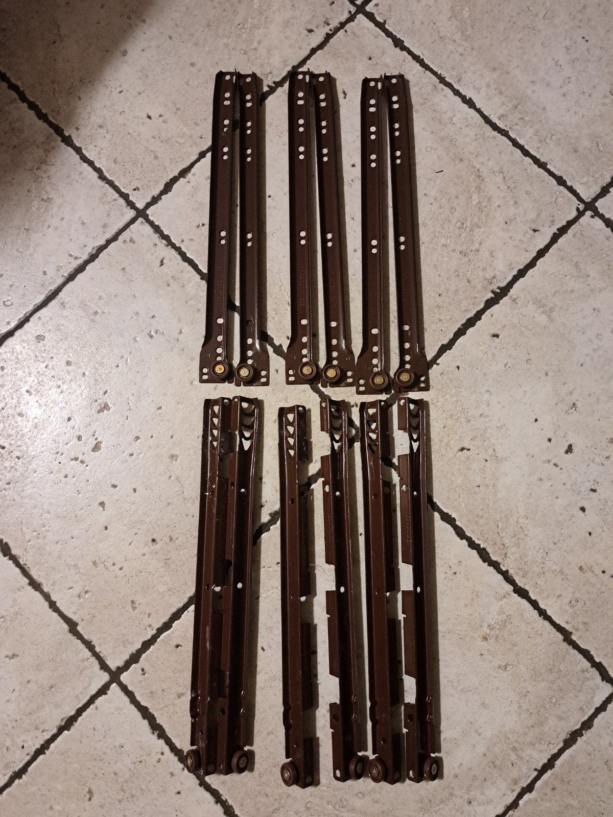 Ladegeleiders - 3 complete sets, Ophalen of Verzenden, Gebruikt