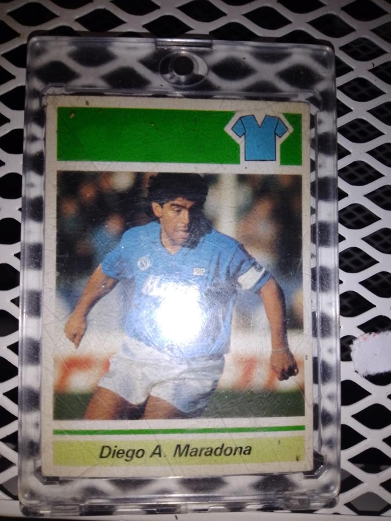 Diego maradonna. 1989, Ophalen of Verzenden, Zo goed als nieuw, Plaatje