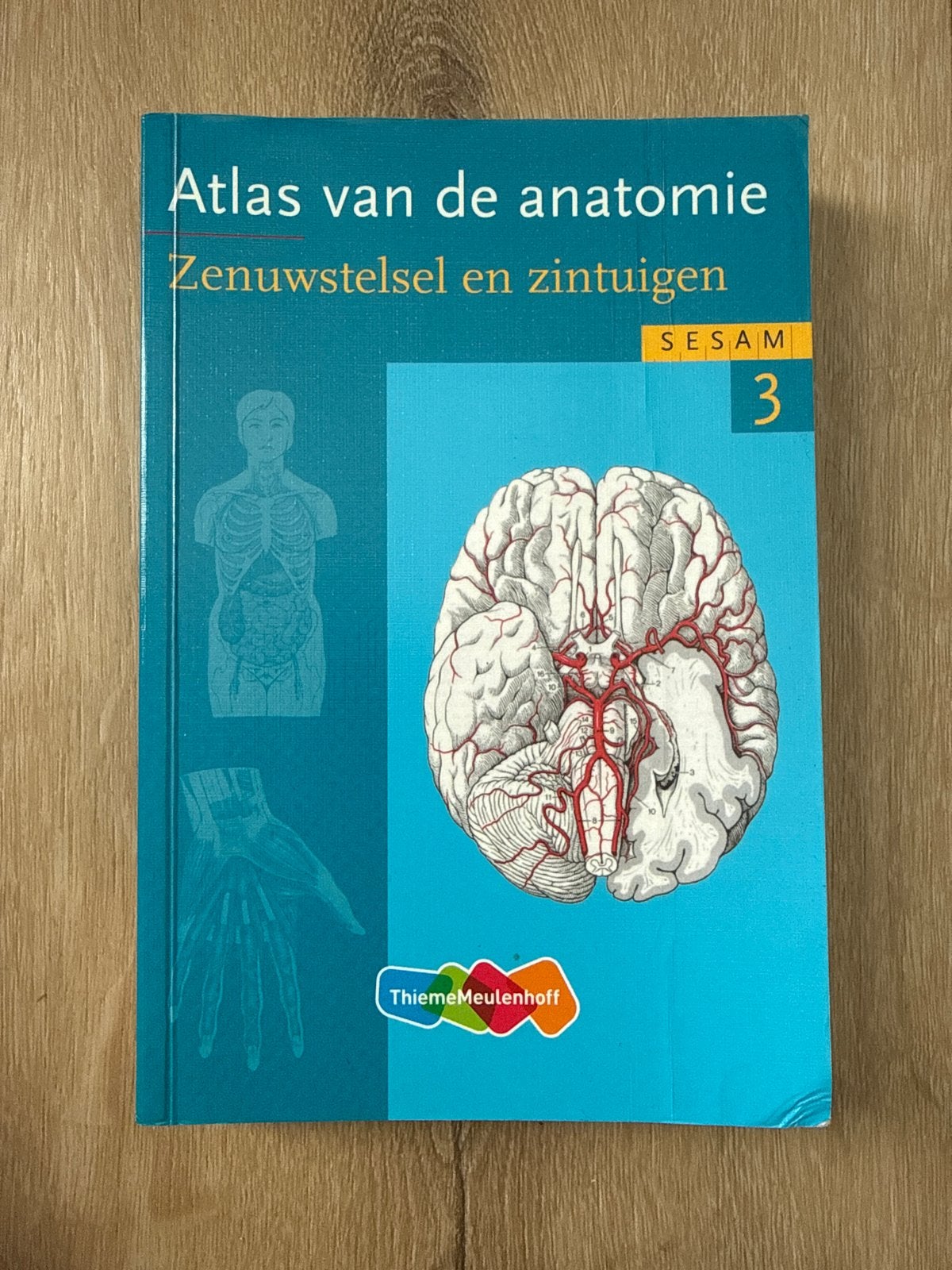 Atlas van de anatomie: Zenuwstelsel en zintuigen, Ophalen of Verzenden, Beta, Zo goed als nieuw, HBO