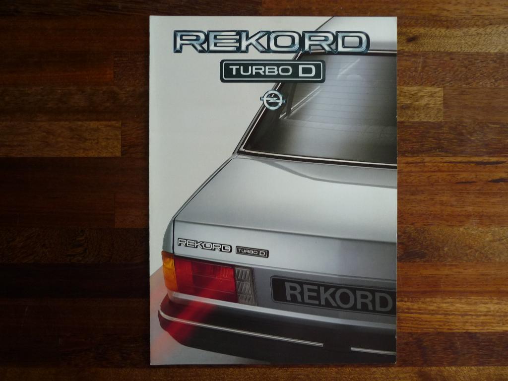 Opel Rekord Turbo D (1984), Ophalen of Verzenden, Nieuw, Opel