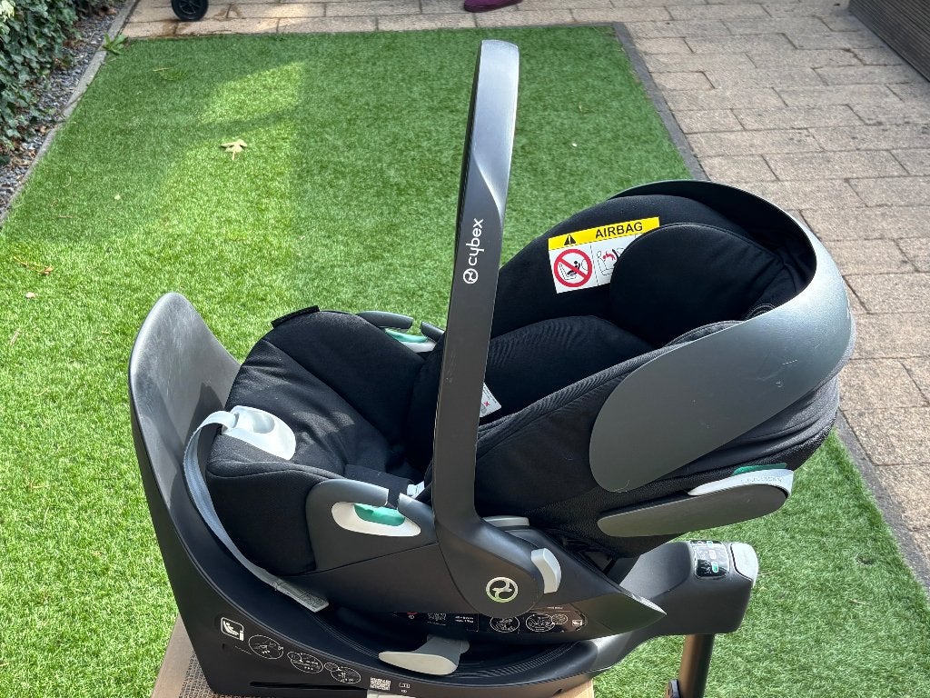 Cybex Cloud autostoel (met ligstand) + Isofix Base, Kinderen en Baby's, Autostoeltjes, Verstelbare rugleuning, Zo goed als nieuw