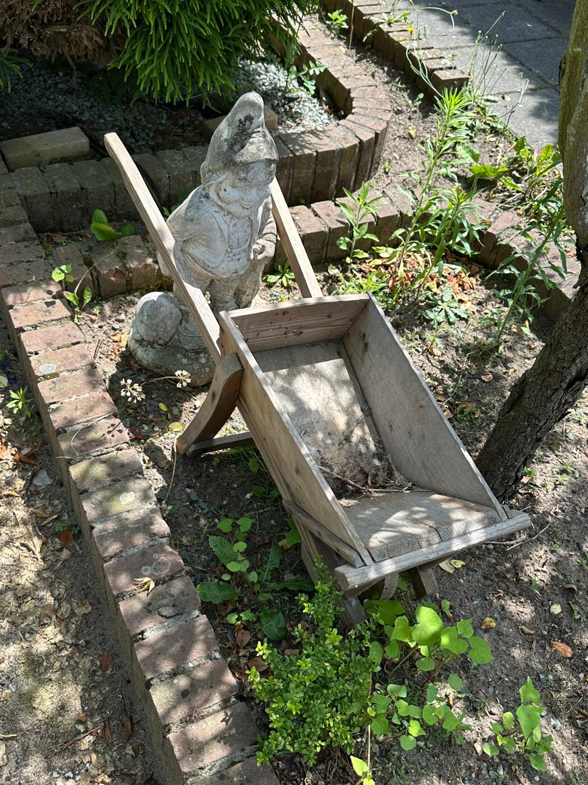 Betonnen kabouter, Tuin en Terras, Ophalen, Gebruikt