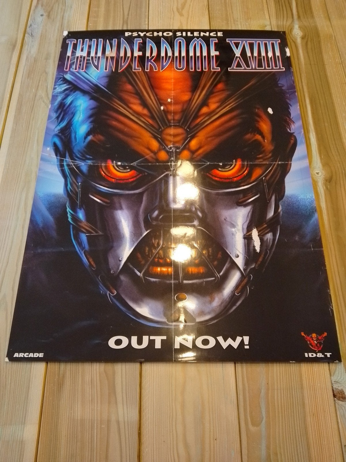 Thunderdome XVIII poster hardcore gabber ID&T, Ophalen of Verzenden, Nieuw