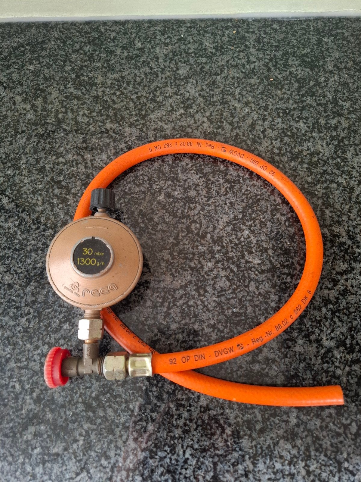 Drukregelaar voor campinggasstel, Caravans en Kamperen, Kampeeraccessoires, Ophalen, Gebruikt