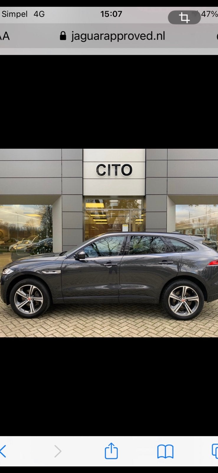 Velgen jaguar F-pace/ I-pace, Ophalen of Verzenden, 20 inch, Zomerbanden, Banden en Velgen
