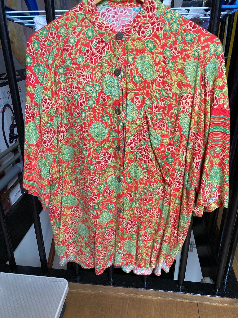 Overhemd heren, Kleding | Heren, Overhemden, Ophalen, Zo goed als nieuw, Oranje, Halswijdte 43/44 (XL)