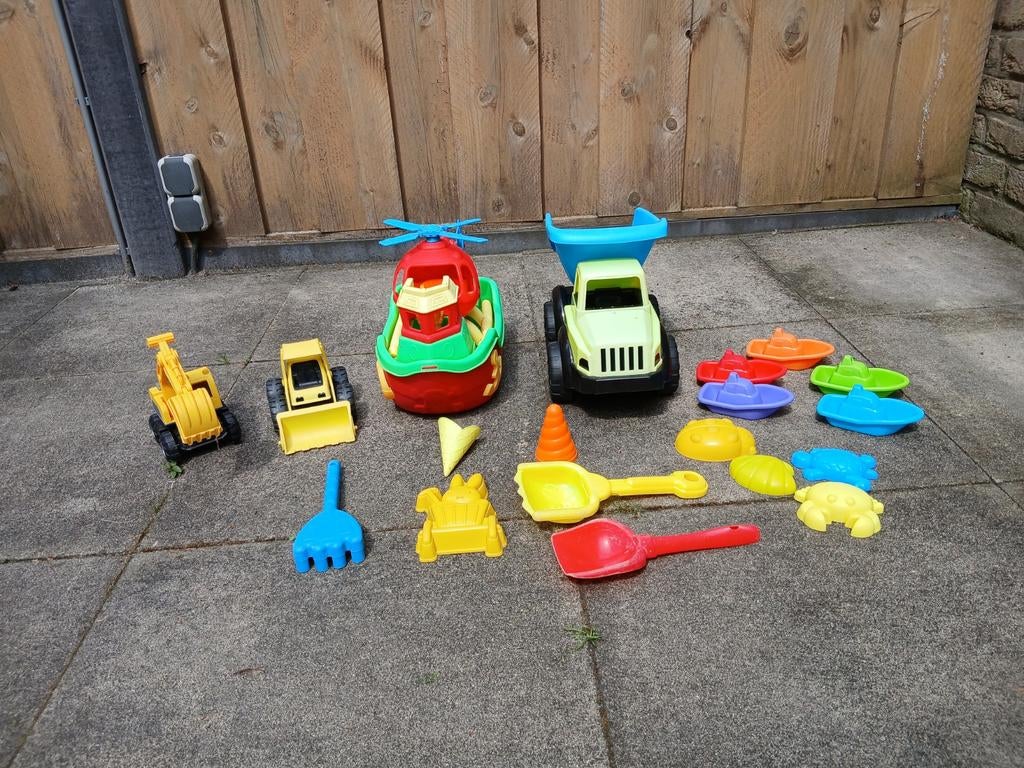 Helikopter, kiepwagen, graafmachine, bulldozer, schepjes ed, Ophalen of Verzenden, Gebruikt