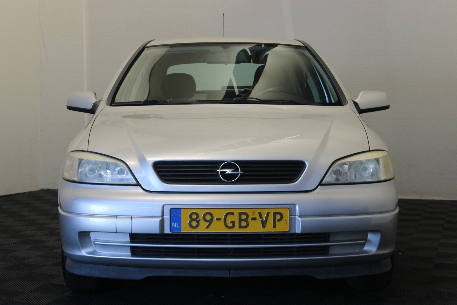 Opel Astra 1.6 Pearl (bj 2000), Auto's, Voorwielaandrijving, Parkeersensor, Zwart, Bedrijf