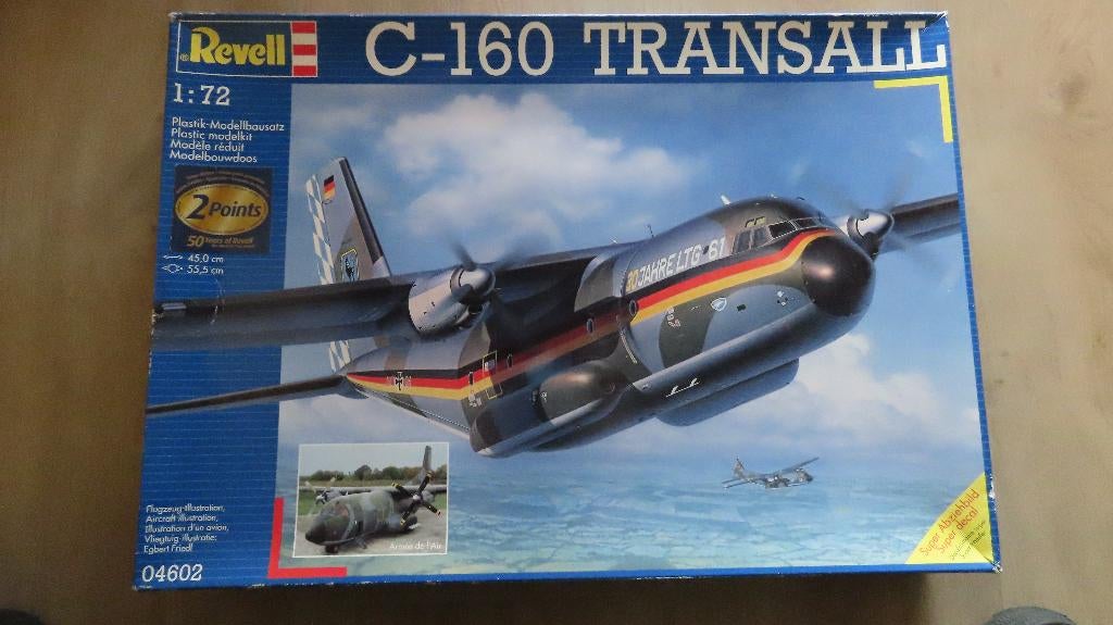 C-160 Transall Revell 1/72, 1:72 tot 1:144, Revell, Nieuw, Ophalen of Verzenden