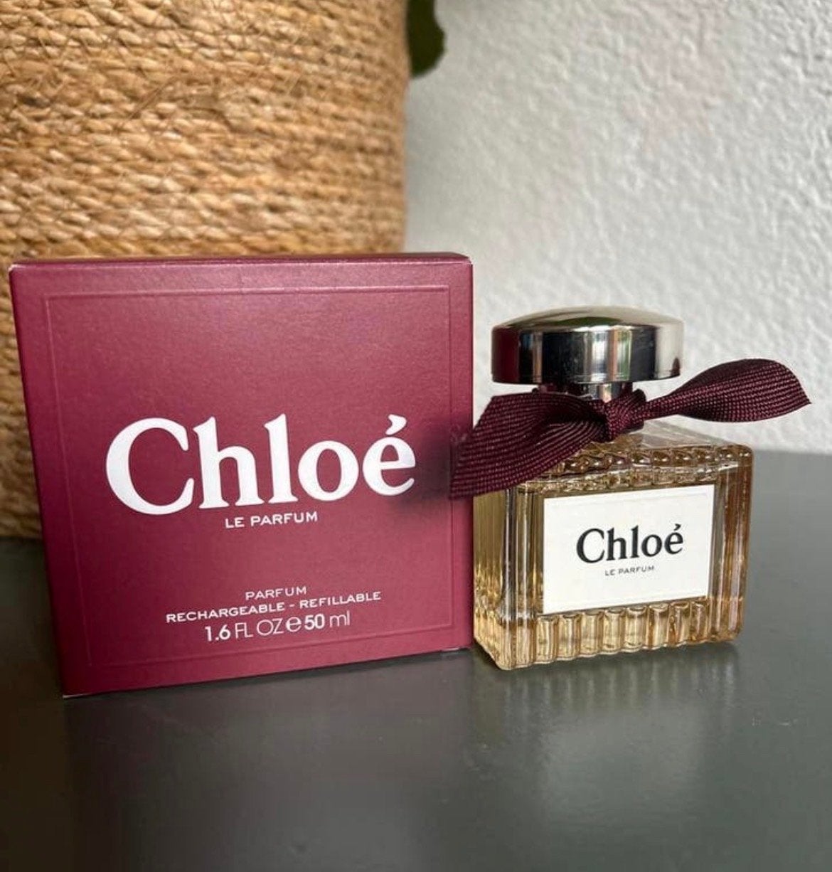 Chloé Le Parfum - Navulbare Eau de Parfum 50 ml, Ophalen of Verzenden, Zo goed als nieuw