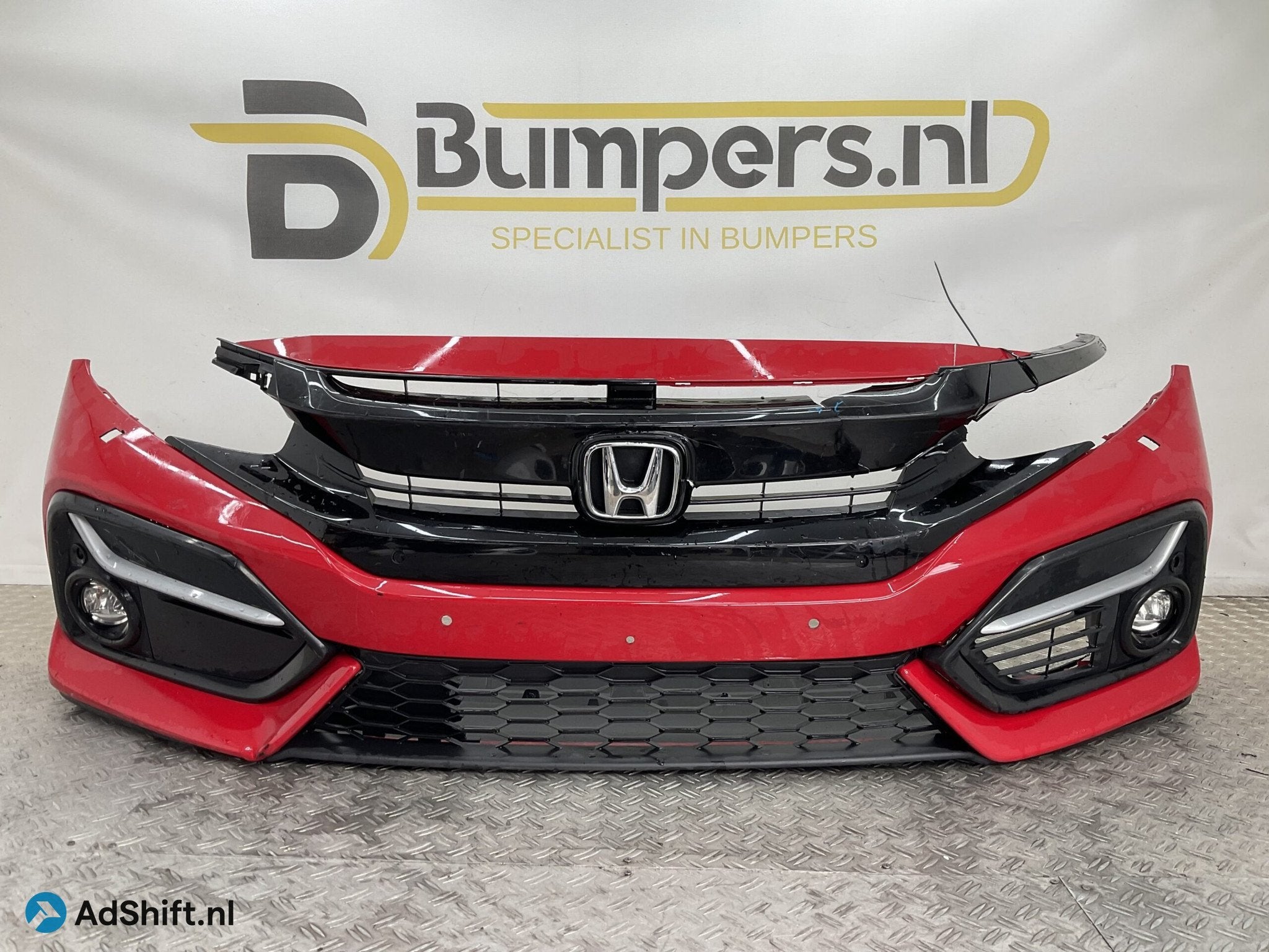 Bumper Honda Civic MK10 17-21 71101-TGG-ZZ00 Voorbumper D10-, Auto-onderdelen, Bumper