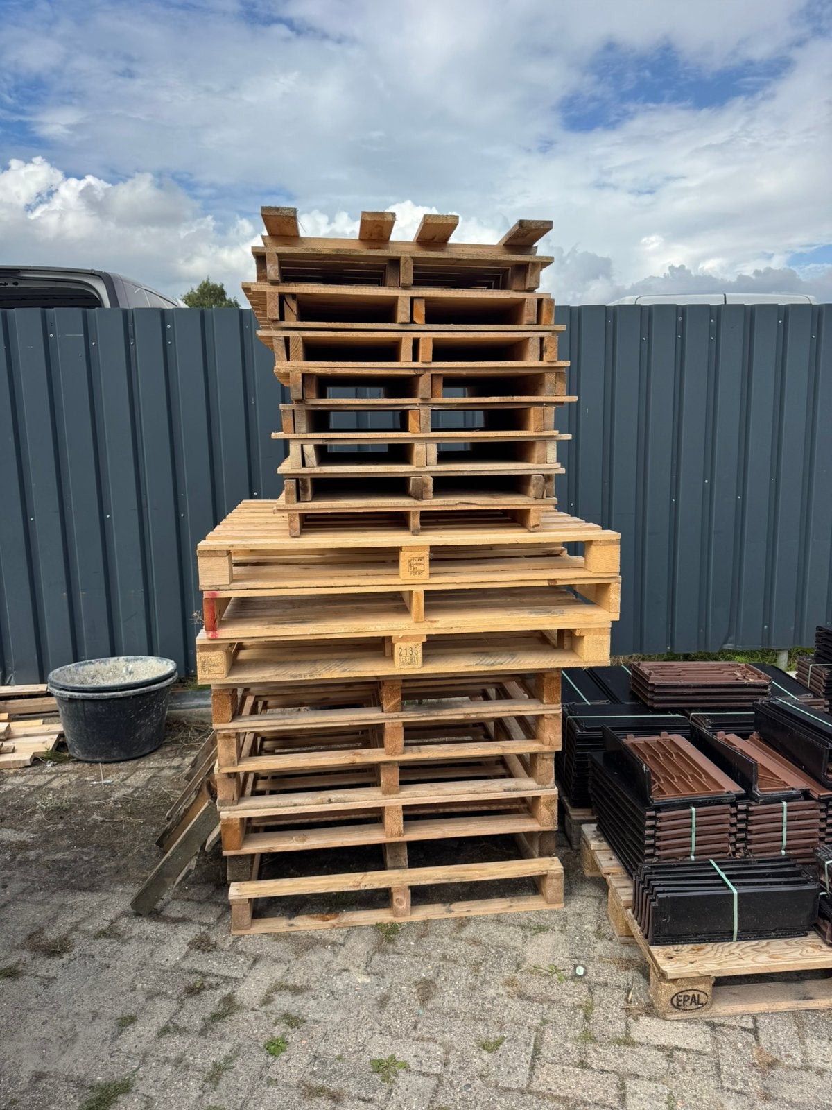 Gratis pallets, Ophalen, Zo goed als nieuw, Pallet