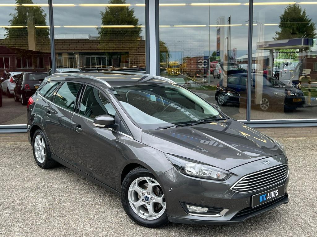 Ford Focus 1.0 EcoBoost Wagon | Titanium | Cruise | Clima |, Auto's, Origineel Nederlands, Handgeschakeld, 3 cilinders, 999 cc
