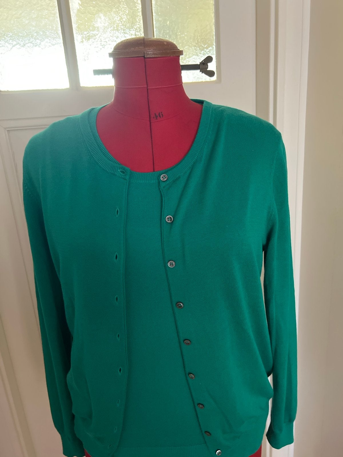 Twinset Repeat mt 42/44 groen, Kleding | Dames, Ophalen of Verzenden, Gedragen, Maat 42/44 (L), Groen