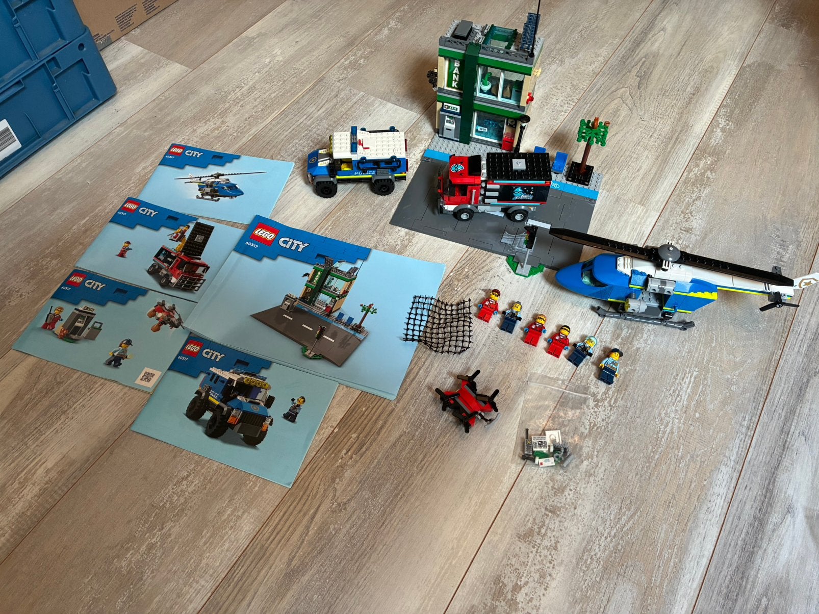 Lego 60317 Police Chase at the Bank, Compleet, Lego, Ophalen of Verzenden, Complete set