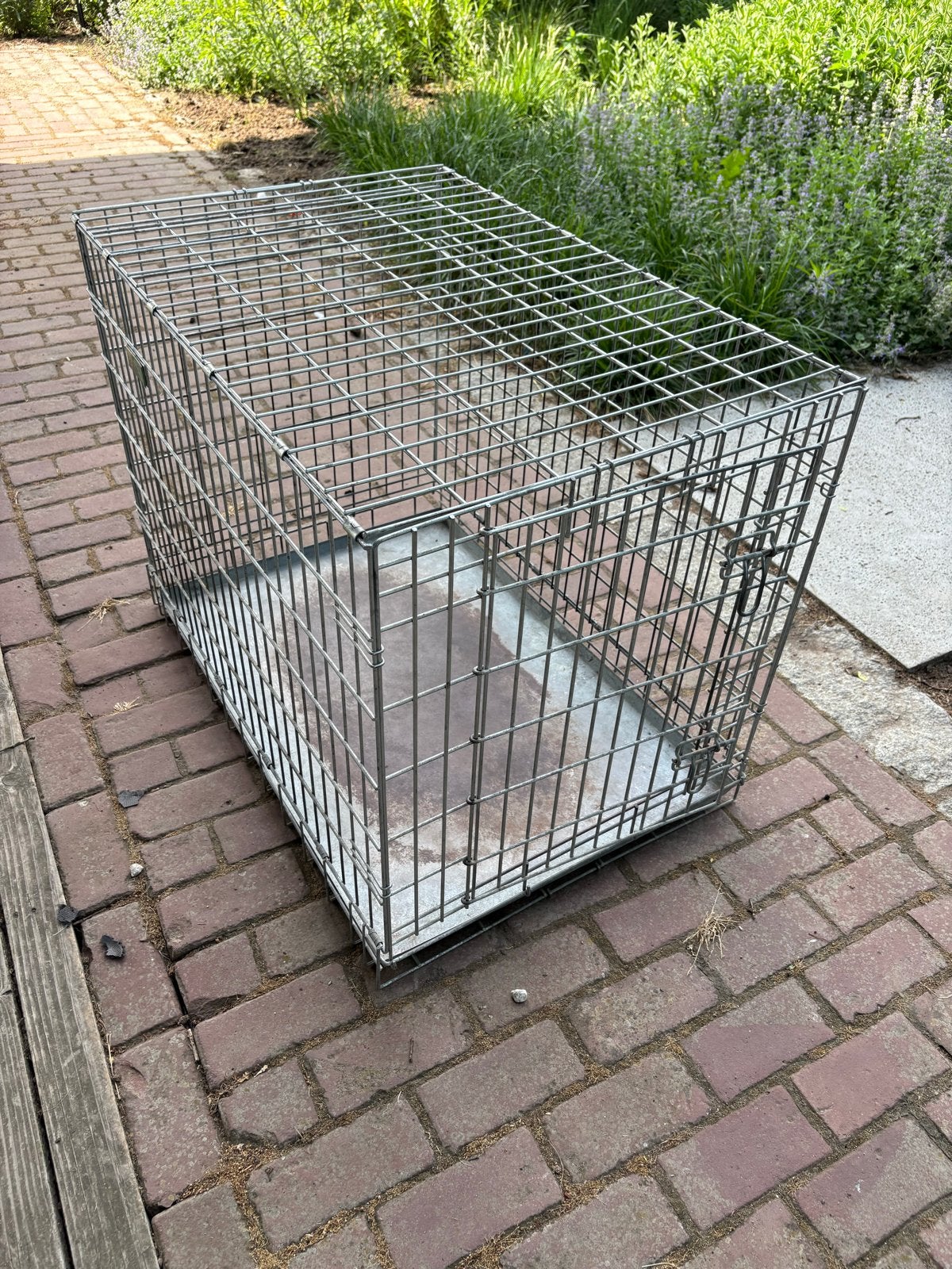 Honden bench, Ophalen
