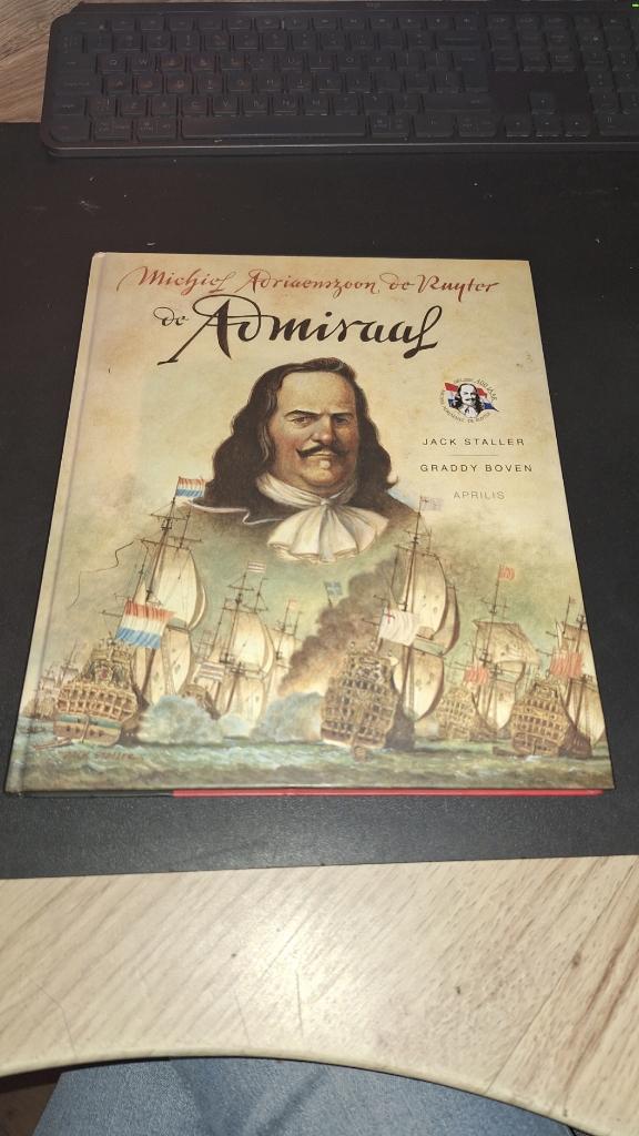 Michiel Adriaanszoon de Ruyter DE ADMIRAAL 2007, Boeken, Graddy Boven, Ophalen of Verzenden, Zo goed als nieuw, 17e en 18e eeuw