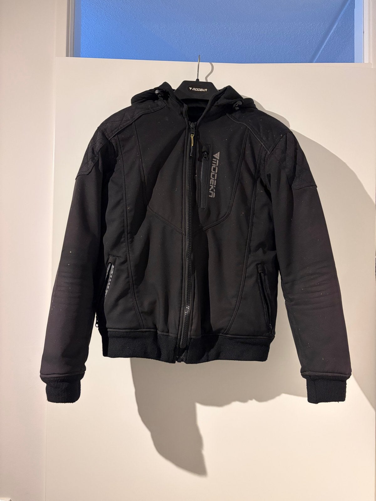 Modeka Clarke motorjas - Maat L - Gebruikt, Motoren, Kleding | Motorkleding, Ophalen of Verzenden, Tweedehands, Heren, Jas | textiel