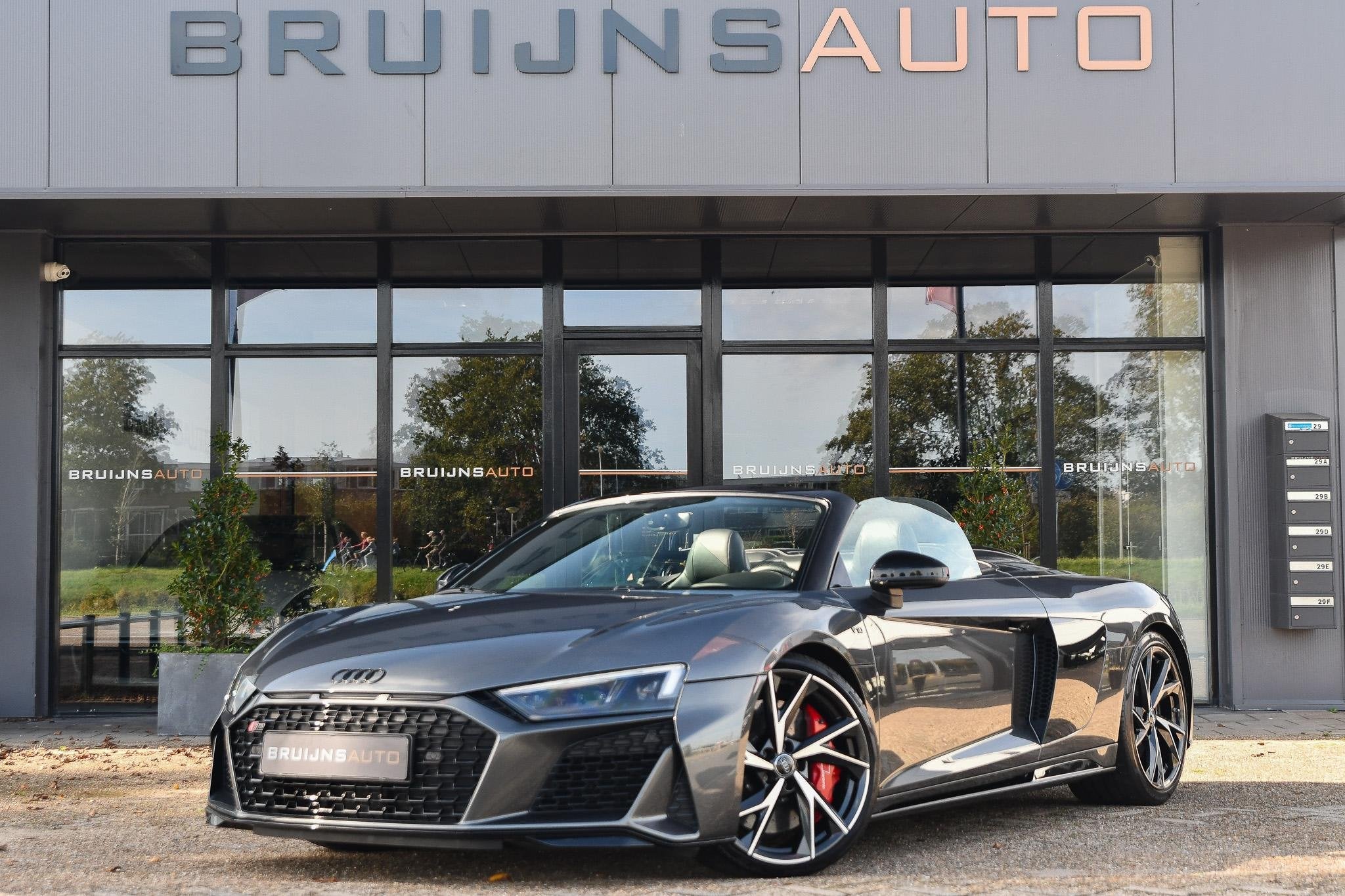 Audi R8 Spyder 5.2 performance |Carbon Exterieur|Keramisch|B, Auto's, Automaat, Gebruikt, 5204 cc, Cabriolet