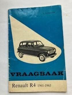 Vraagbaak  Renault R4      1961 - 1965, Verzenden