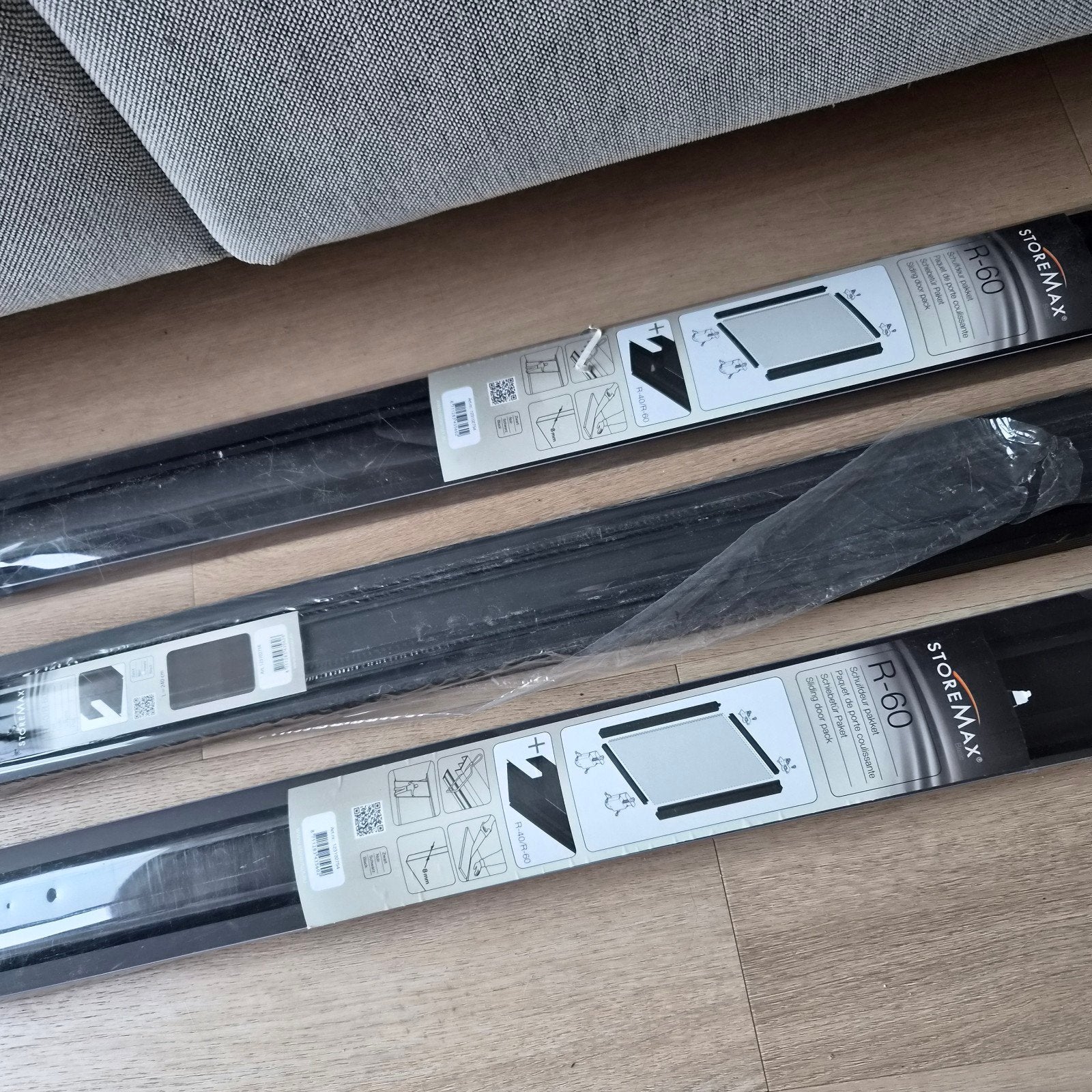2x Storemax schuifdeur pakket + 1x rail, Ophalen, Nieuw, 200 cm of meer, 200 cm of meer