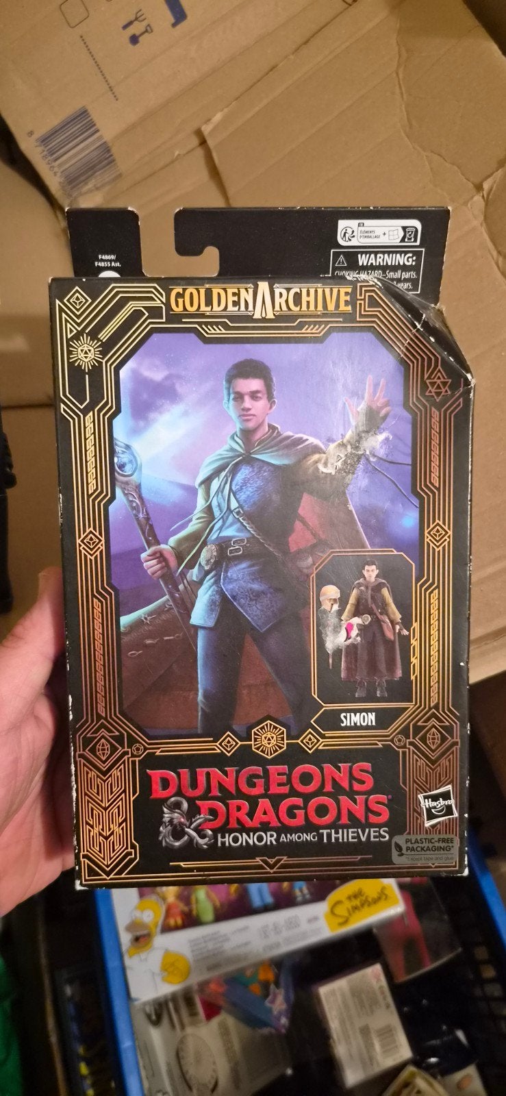 Dungeons & Dragons Golden Archive Simon actiefiguur, Ophalen of Verzenden, Nieuw