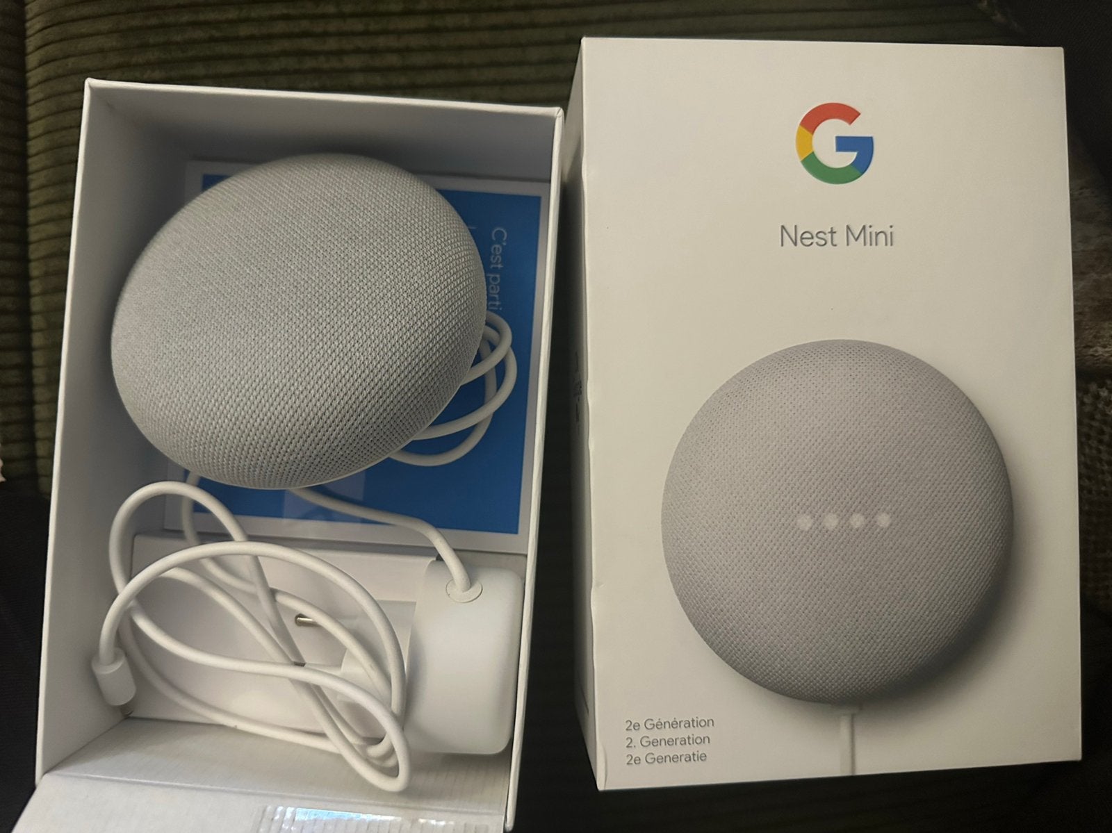 Google nest generatie 2, Ophalen of Verzenden, Zo goed als nieuw